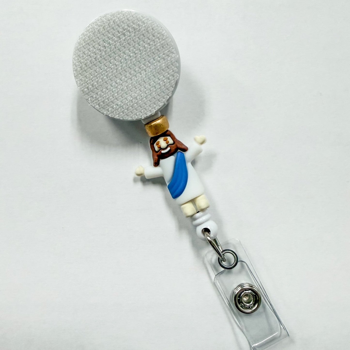 Jesus Interchangeable Badge Reel