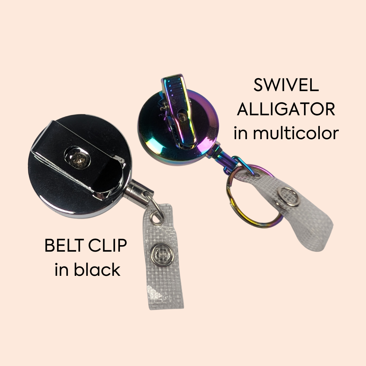 Interchangeable Badge Reel - Extra Durable