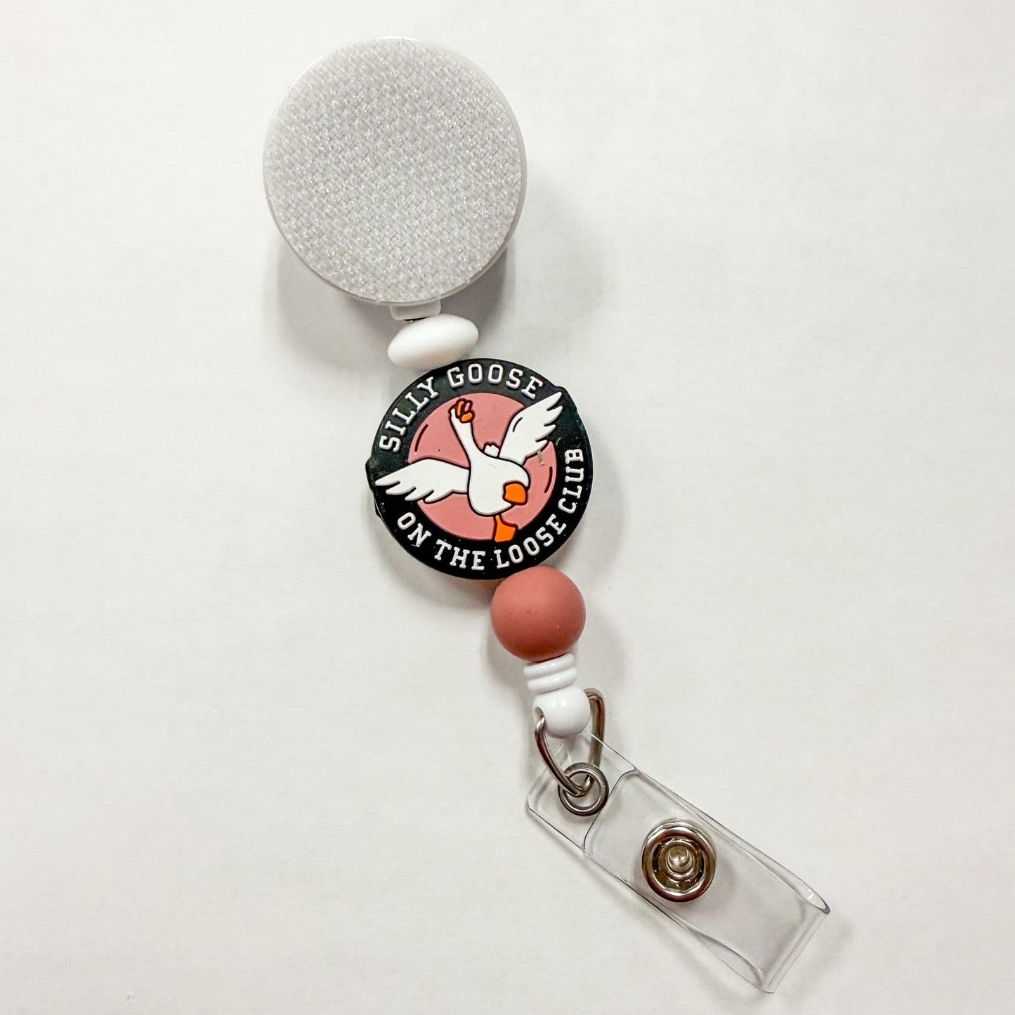 Silly Goose On The Loose Club Interchangeable Badge Reel