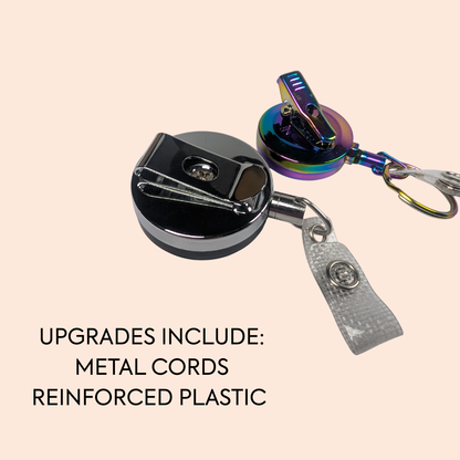 Interchangeable Badge Reel - Extra Durable