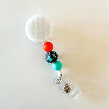 Scrub Life Interchangeable Badge Reel