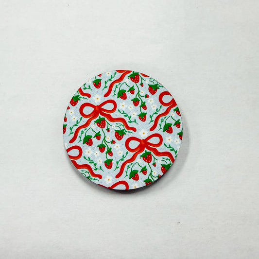 Strawberry and Bows / Hardboard Add on