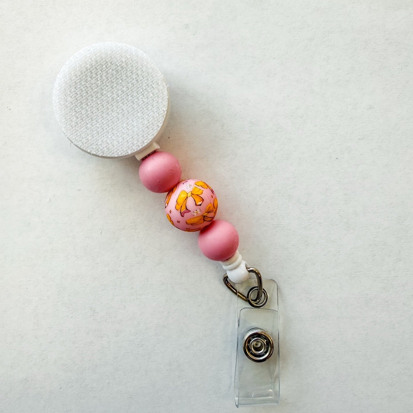 Pencil Bows Interchangeable Badge Reel