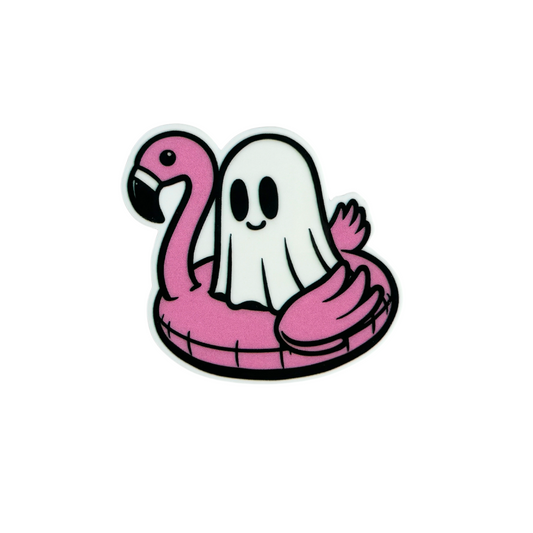 Flamingo Floaty Ghost / PLASTIC Add on