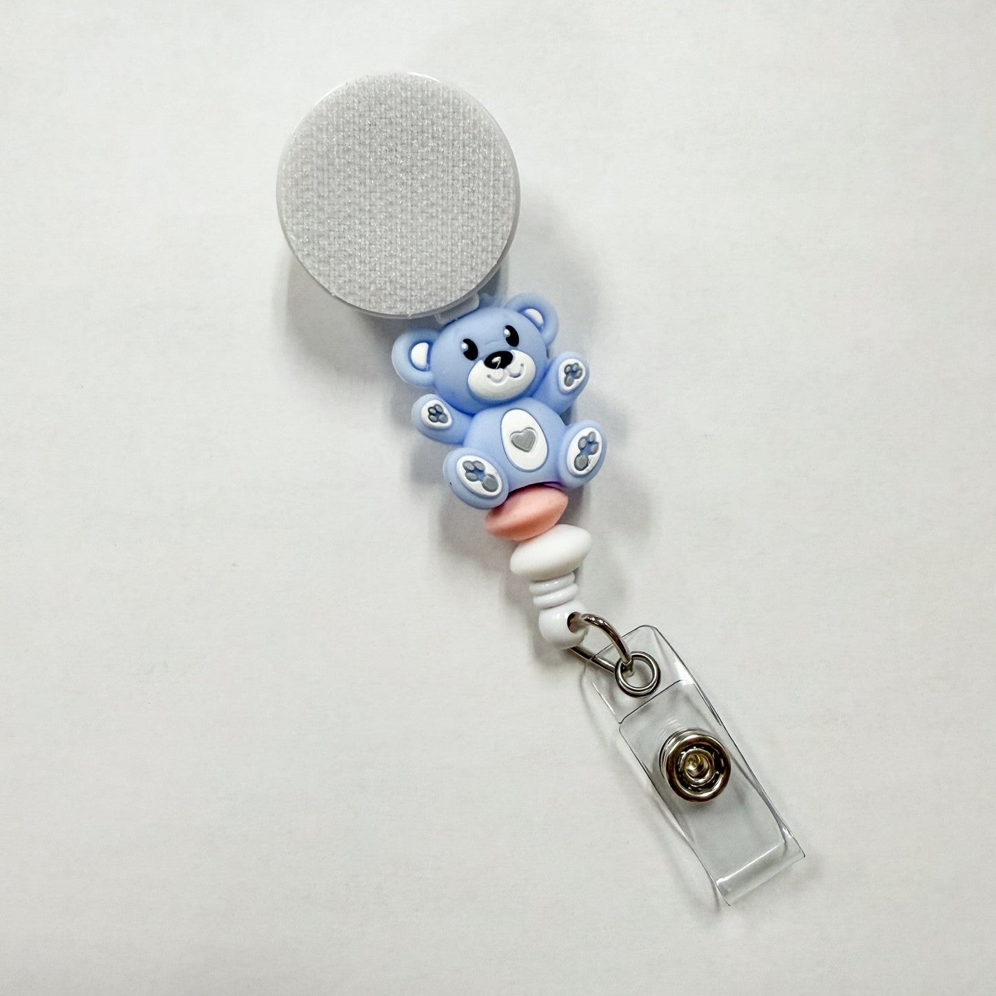 Blue Bear Interchangeable Badge Reel