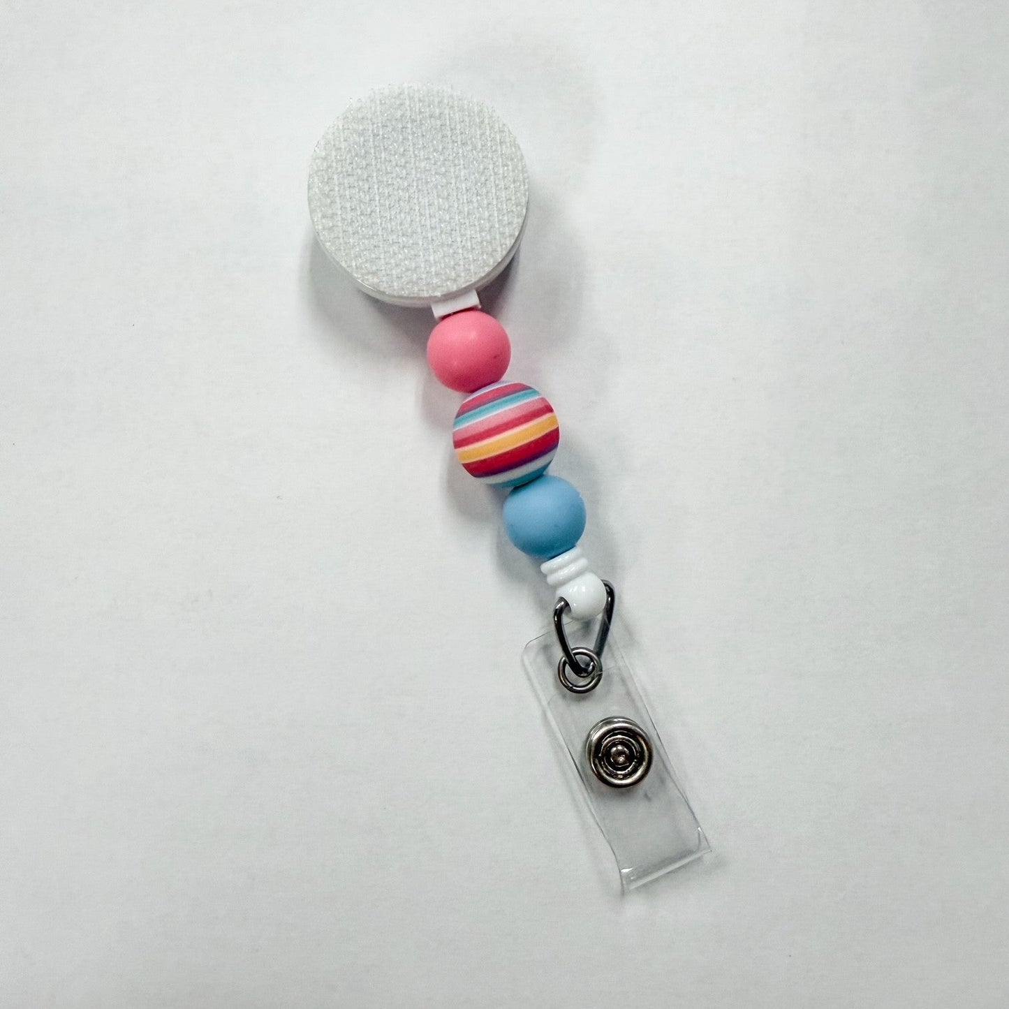 Beach Ball Interchangeable Badge Reel