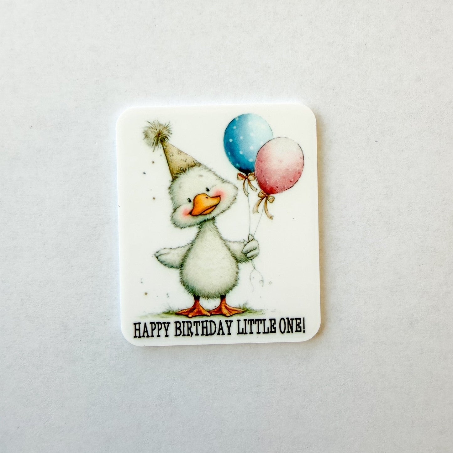 Happy Birthday Little One / PLASTIC Add on