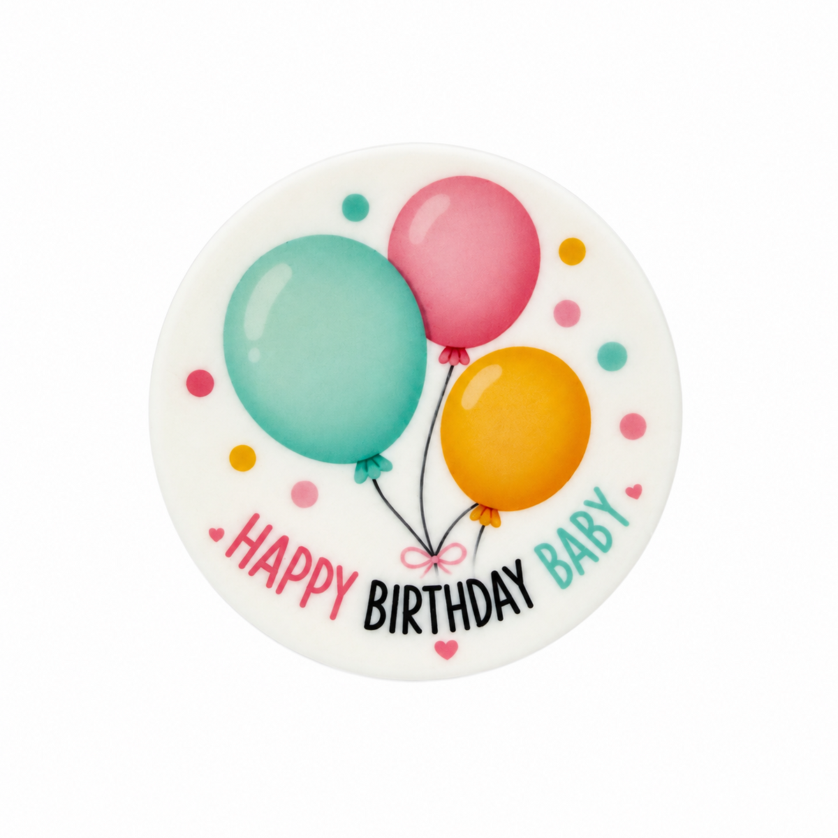 Happy Birthday Baby / PLASTIC Add on