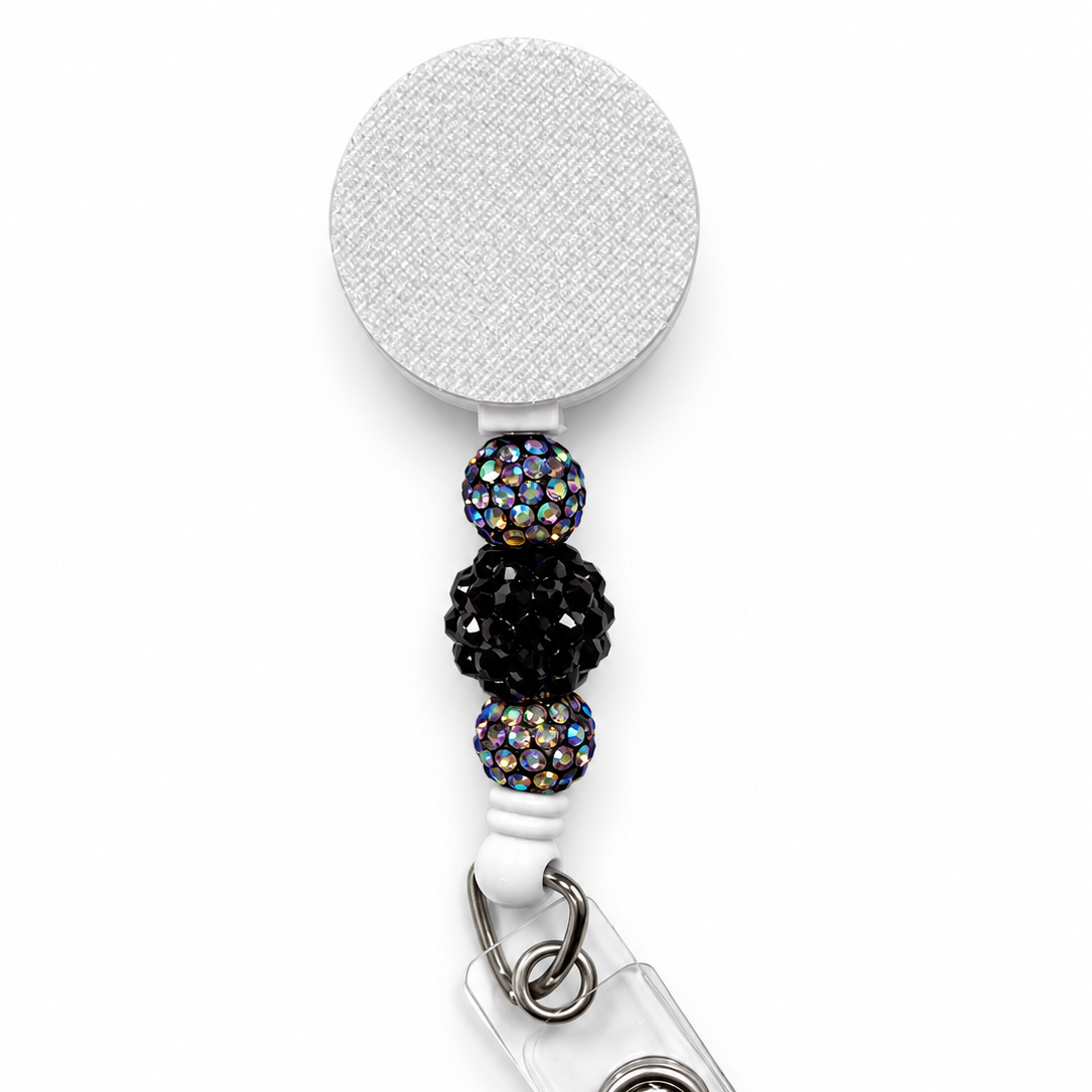 Midnight Aurora Interchangeable Badge Reel