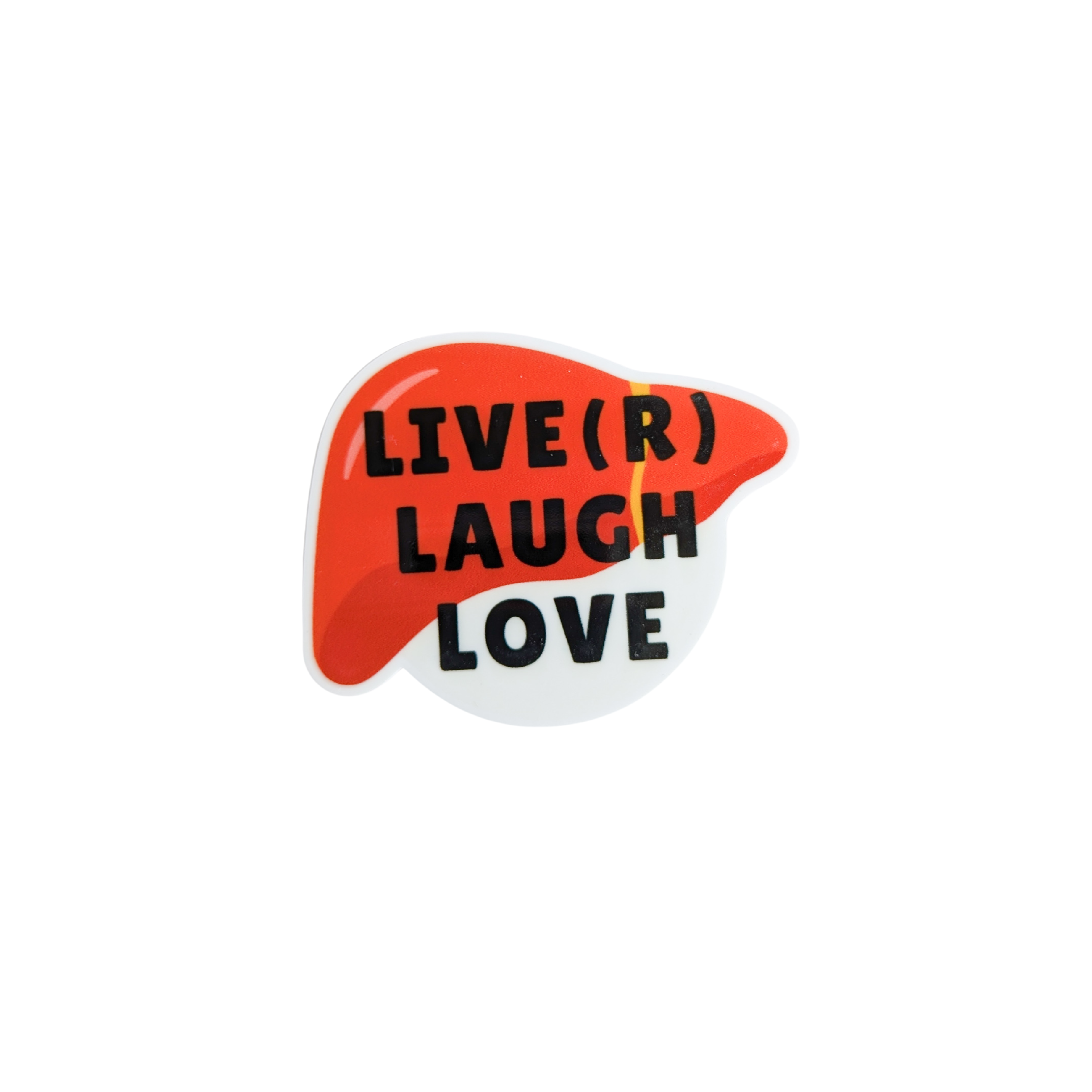 Live(r) Laugh Love   Plastic Add On – Badge Beauties