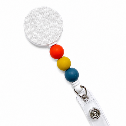 Retro Pop Interchangeable Badge Reel