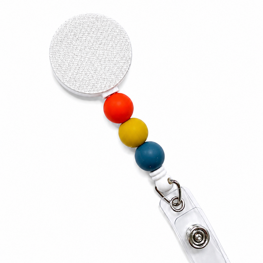 Retro Pop Interchangeable Badge Reel