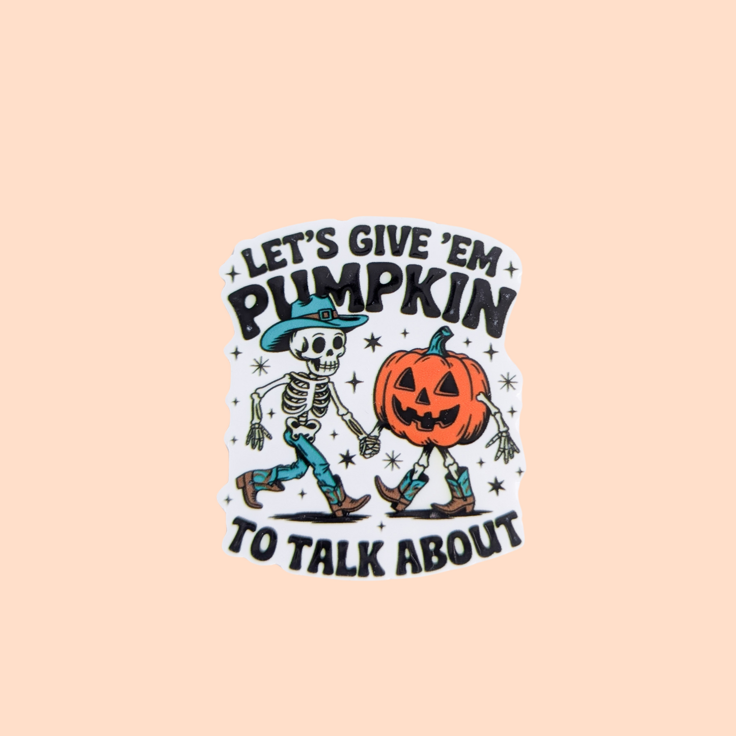 Give Em Pumpkin / Halloween / PLASTIC Add on