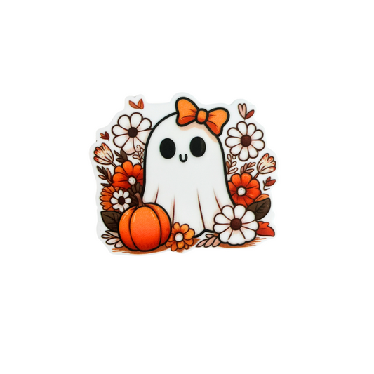 Cute Cartoon Fall Ghost / PLASTIC Add on