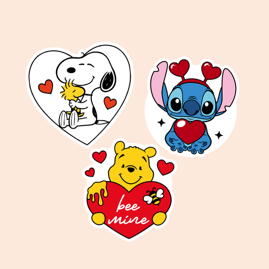 Character / Valentine's Day / Plastic Add on