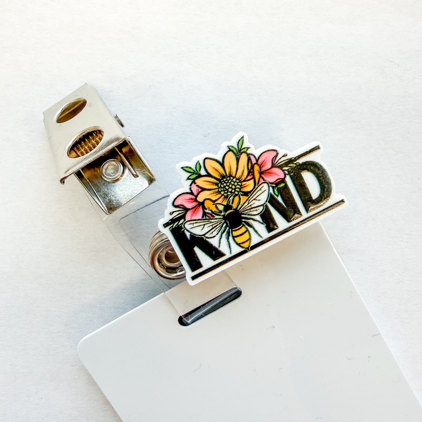 Badge Topper / CHARM COLLECTION - Bee Kind - Charm Only