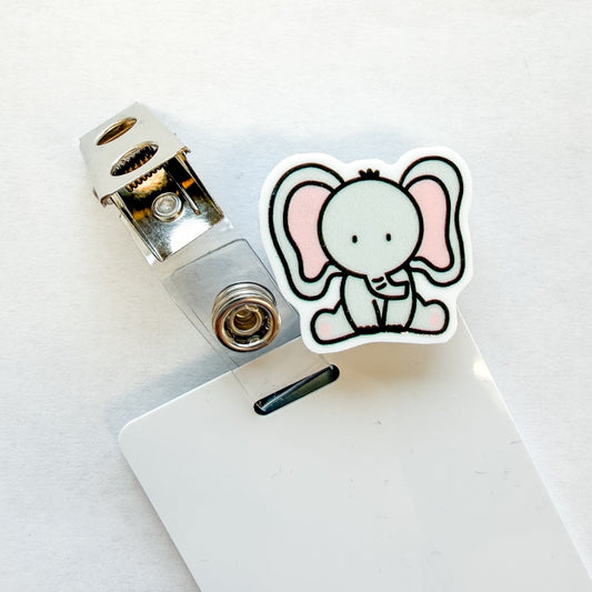 Badge Topper / CHARM COLLECTION - Elephant - Charm Only