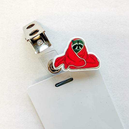 Badge Topper / CHARM COLLECTION - Raccoon - Charm Only