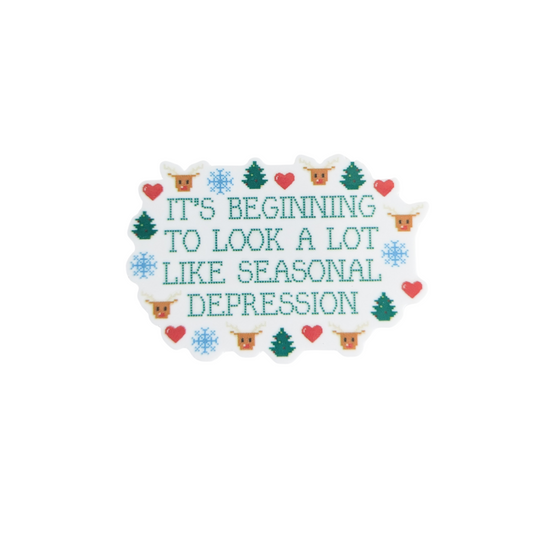 Seasonal Depression / Christmas / PLASTIC Add on