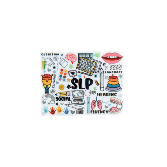 SLP Speech Language Pathologist / PLASTIC Add on / 8C4