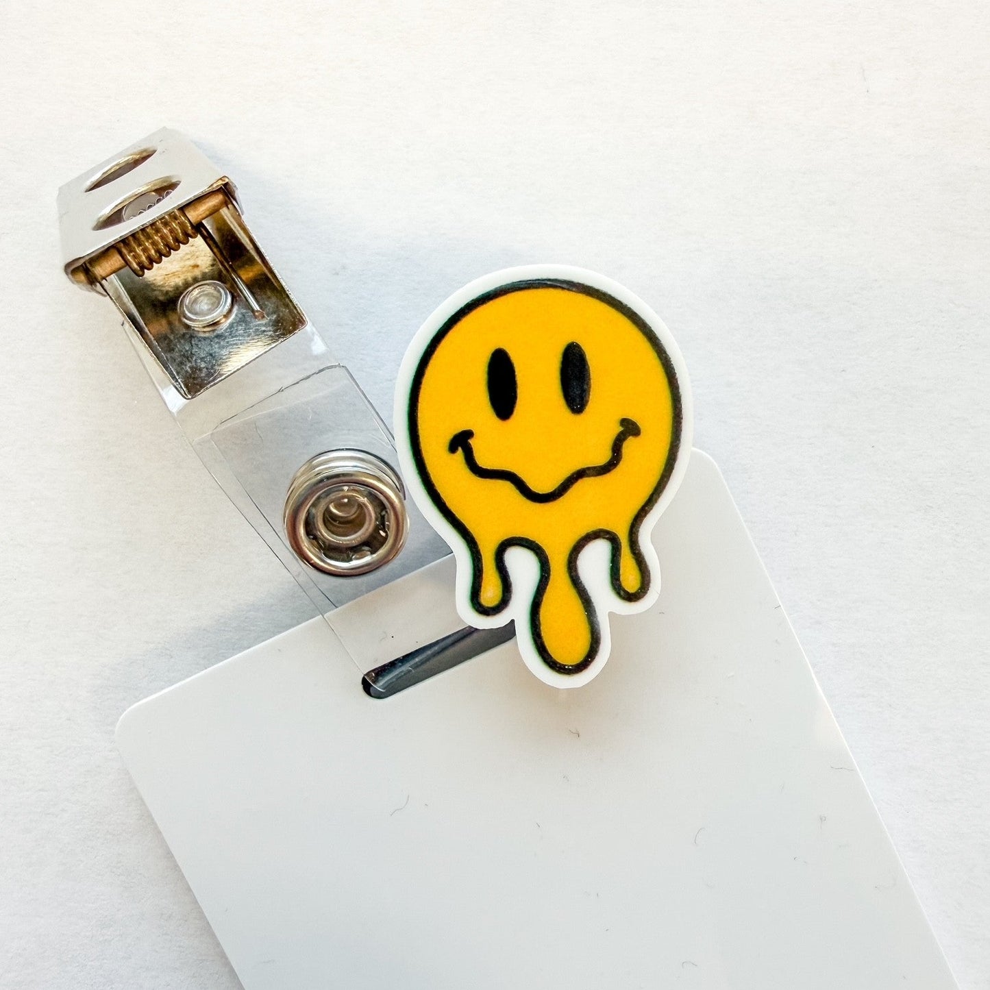 Badge Topper / CHARM COLLECTION - Smiley Face - Charm Only