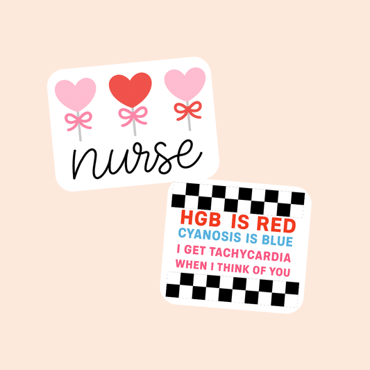 Nurse Medical / Valentine's Day / Plastic Add on