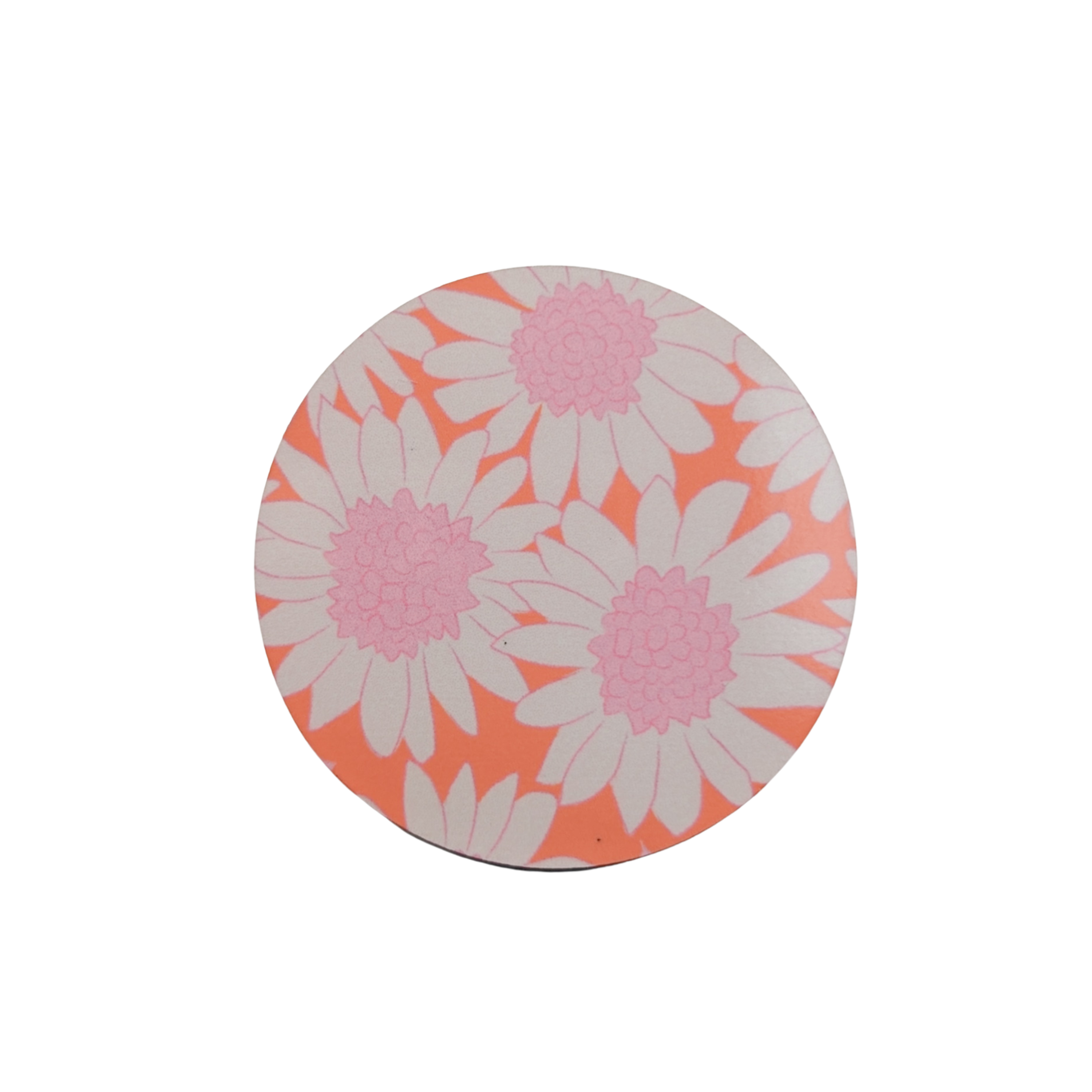 Orange Pink Floral / Hardboard Add on / 6B30
