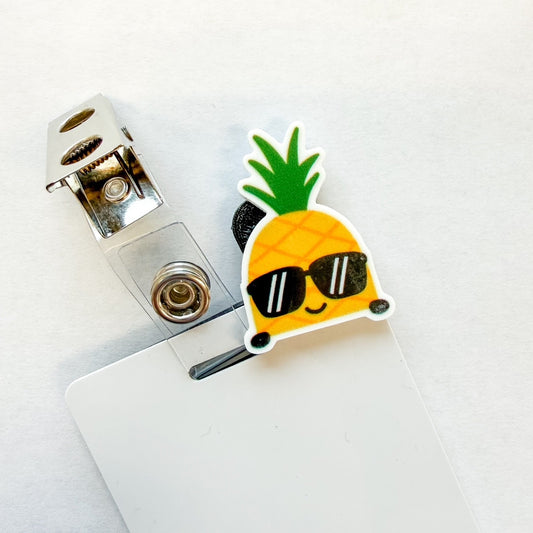 Badge Topper / CHARM COLLECTION - Pineapple - Charm Only