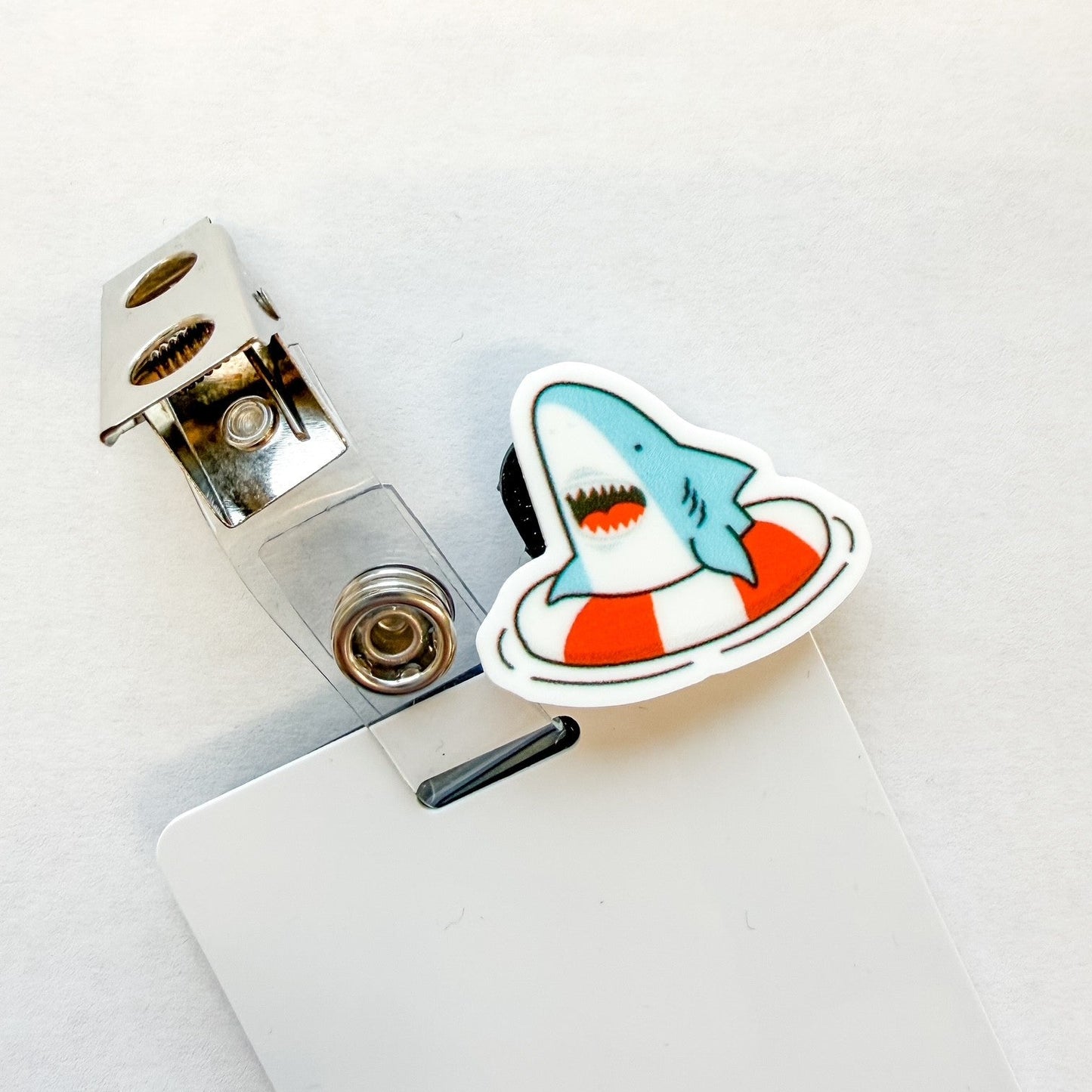 Badge Topper / CHARM COLLECTION - Shark - Charm Only