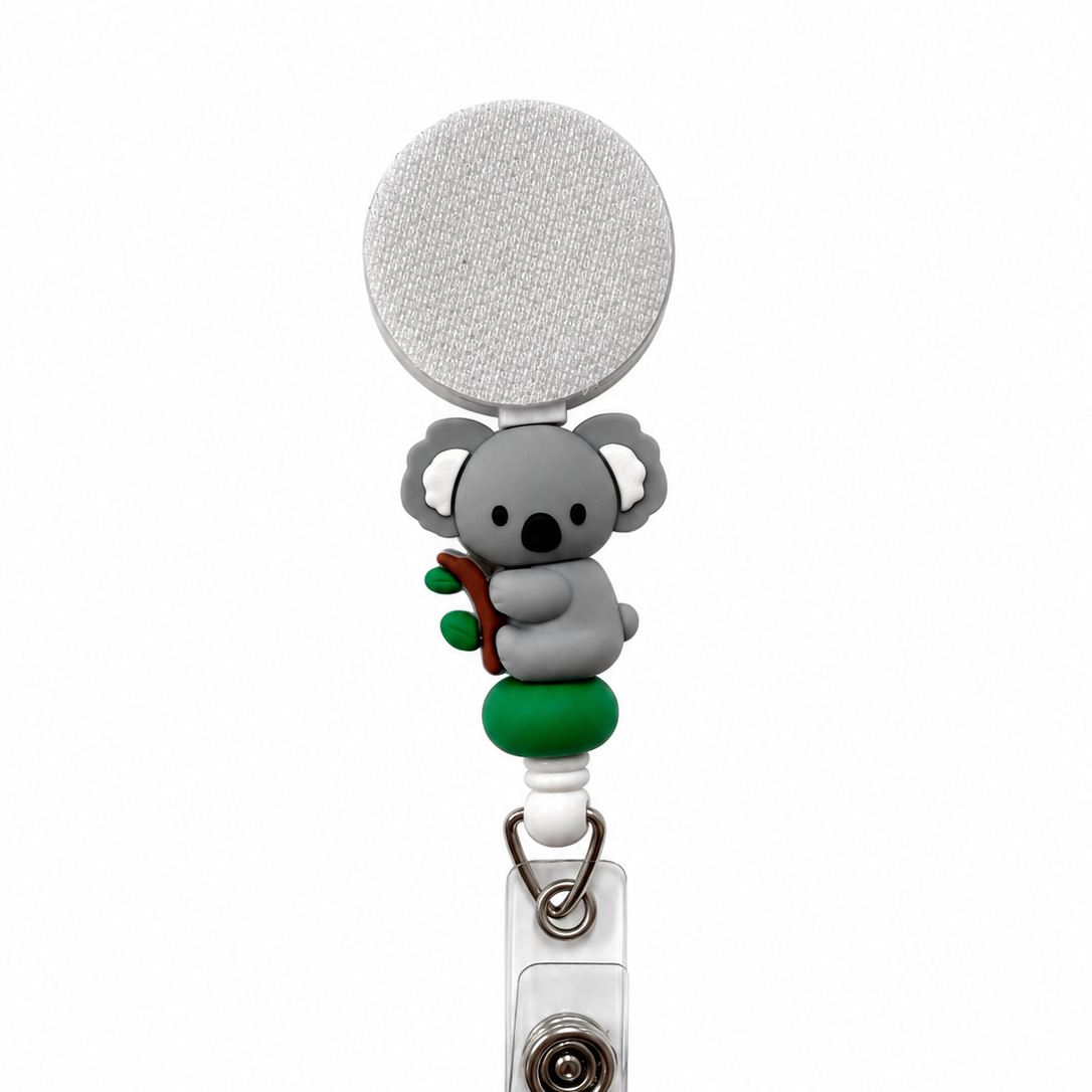Koala Bear Interchangeable Badge Reel