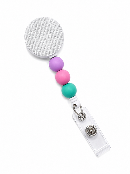 Tropical Taffy Interchangeable Badge Reel