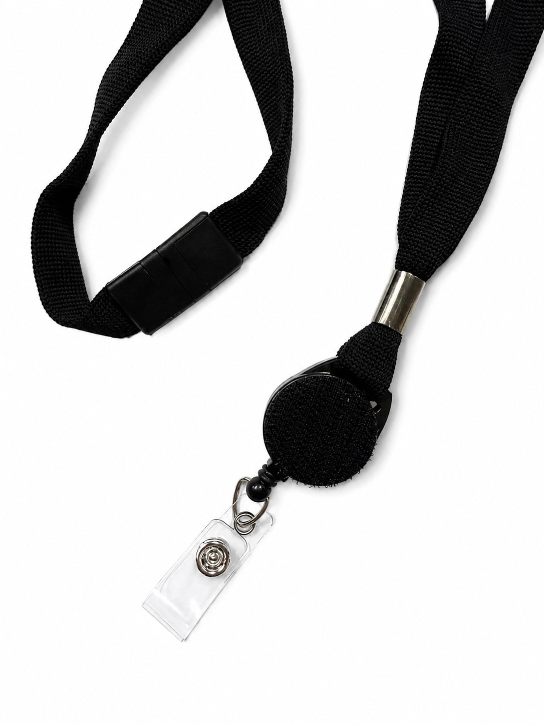 Breakaway Black Interchangeable Lanyard