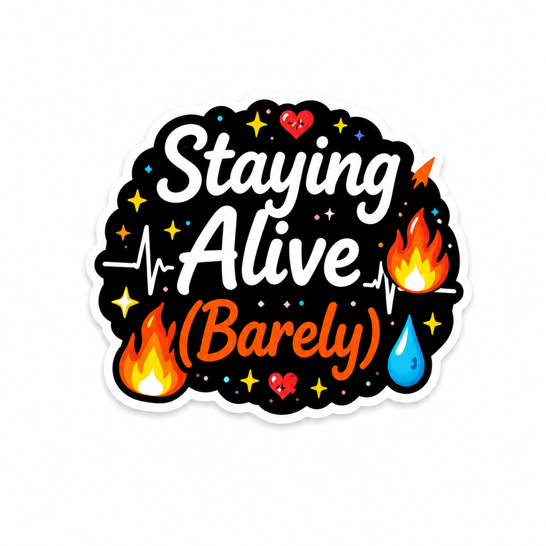 Staying Alive Barely / PLASTIC Add on