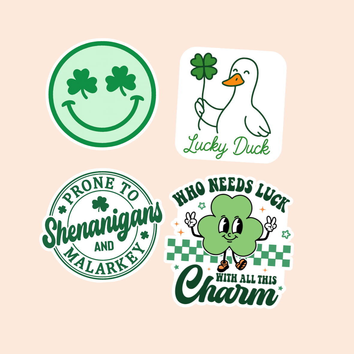 St. Pats Day / Saint Patricks / Plastic Add on