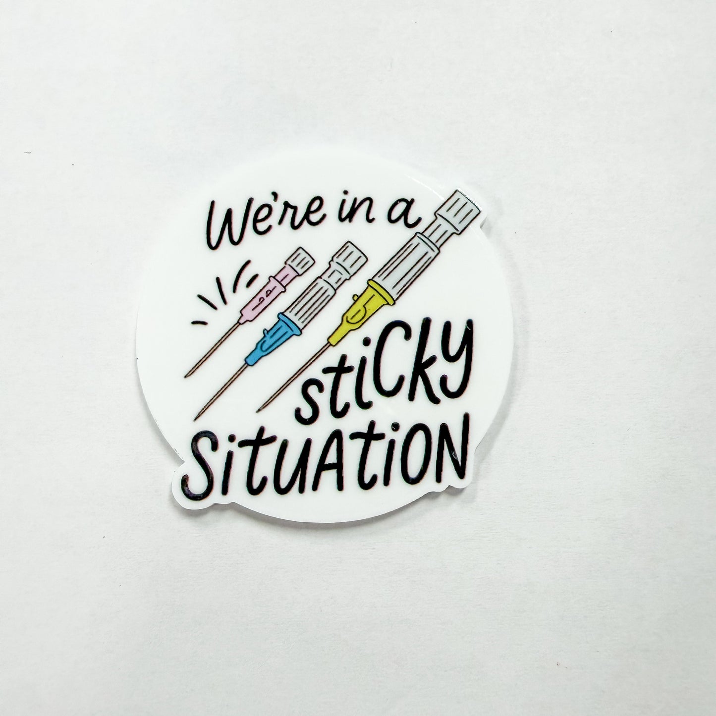 We're In A Sticky Situation / PLASTIC Add on