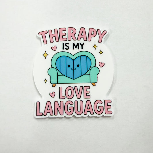 Therapy Is My Love Language / PLASTIC Add on