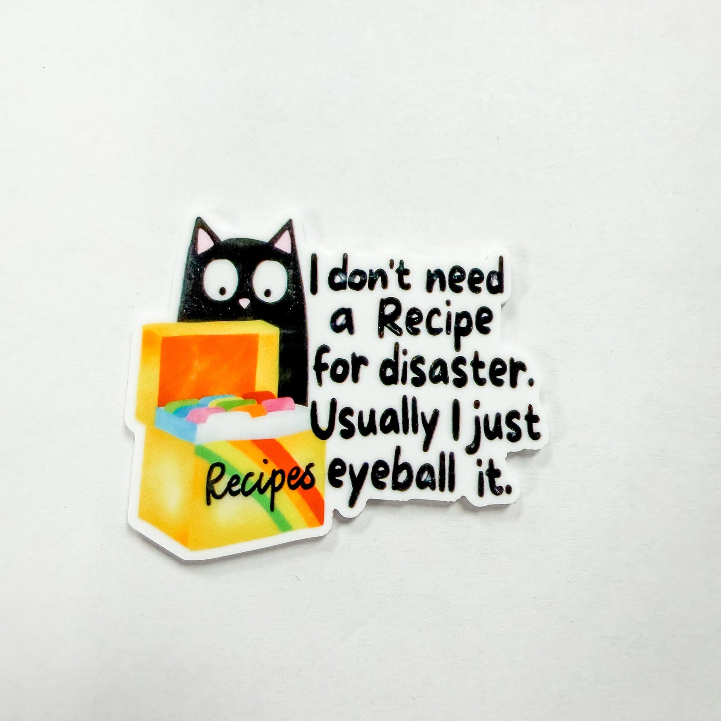 Badge Topper / CHARM COLLECTION - Recipe For Disaster - Charm Only