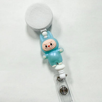 Little Blue Monster Interchangeable Badge Reel
