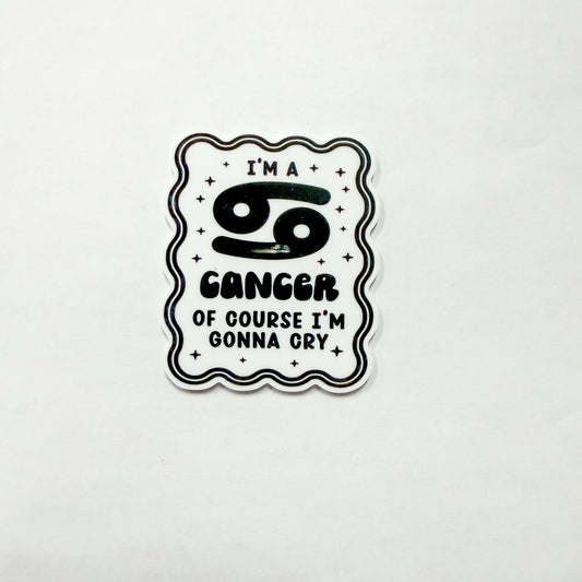 Cancer Sign / PLASTIC Add on