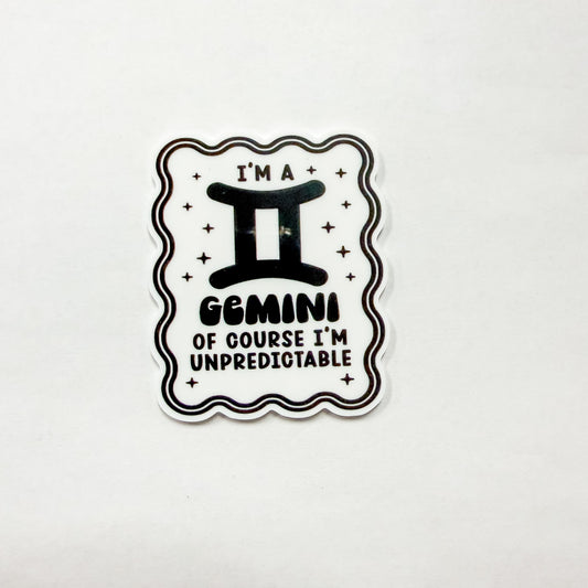 Gemini Sign / PLASTIC Add on