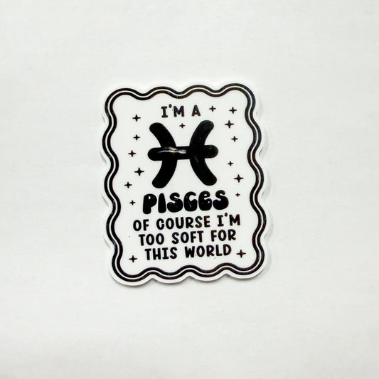 Pisces Sign / PLASTIC Add on