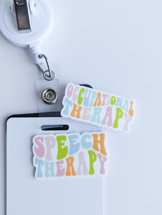 Badge Topper / CHARM COLLECTION  - Therapy - Charm Only / 3C7 / 3C8