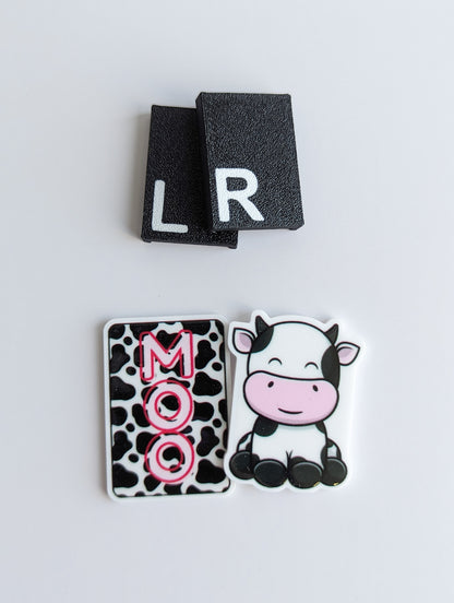XRAY MARKER Add on / MOO Cow Set / Interchangeable Add ons / 6C8