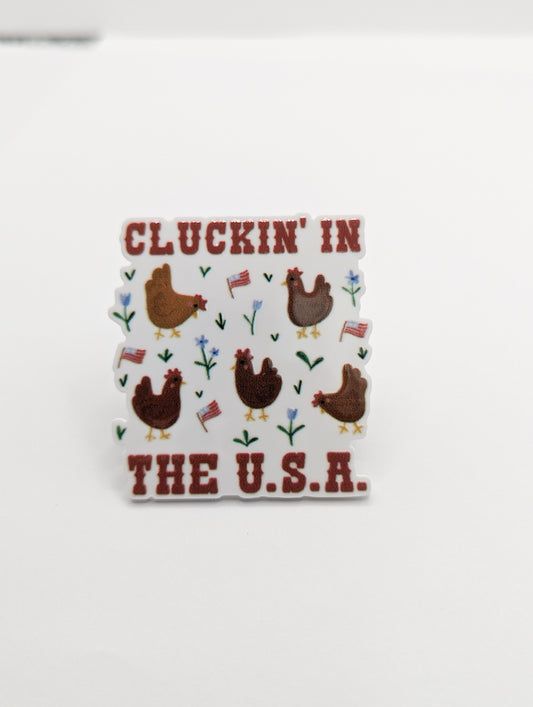 Cluckin' In the U.S.A / PLASTIC Add on / 8B3