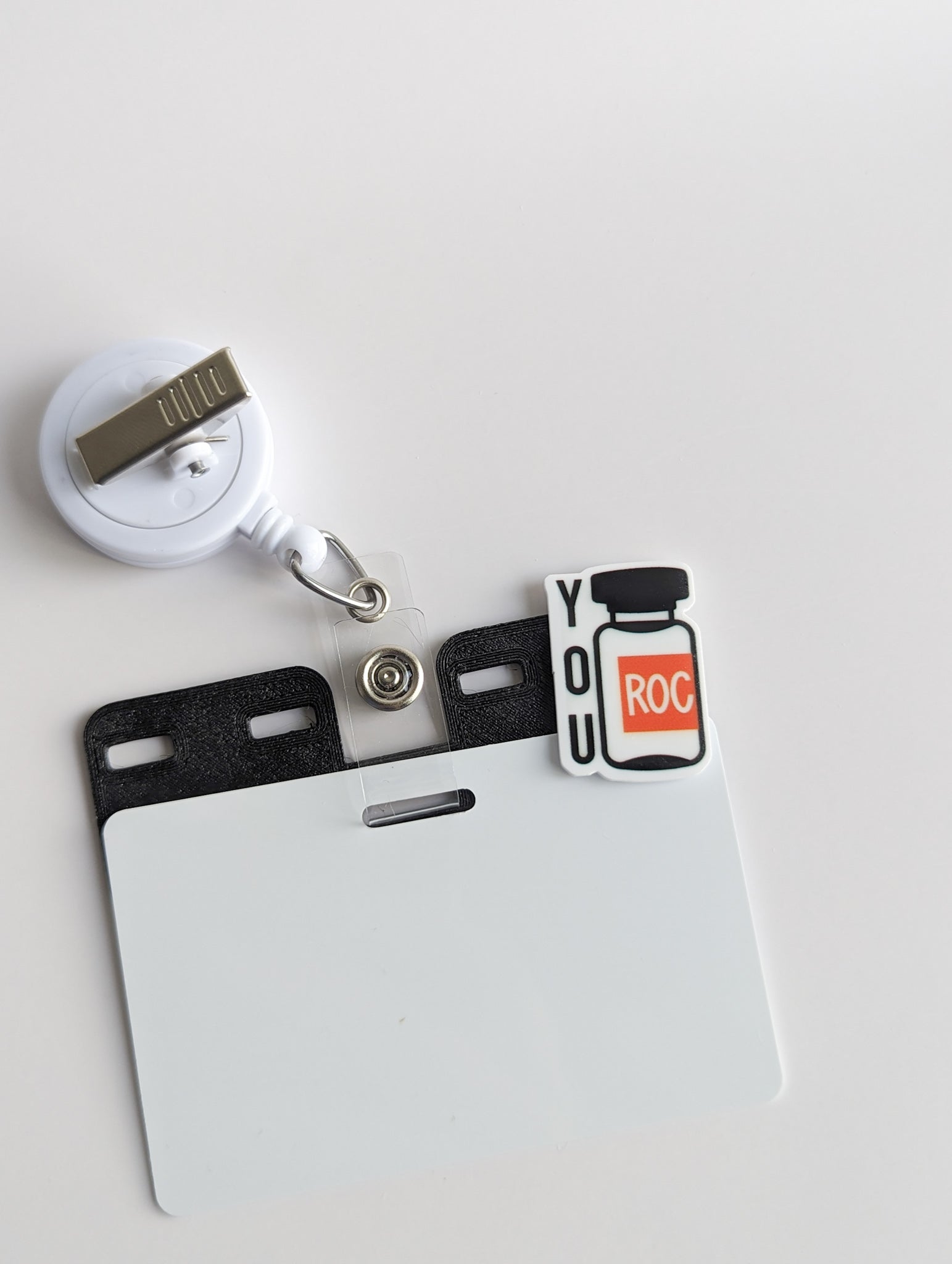 Badge Topper / CHARM COLLECTION  -You Roc - Charm Only