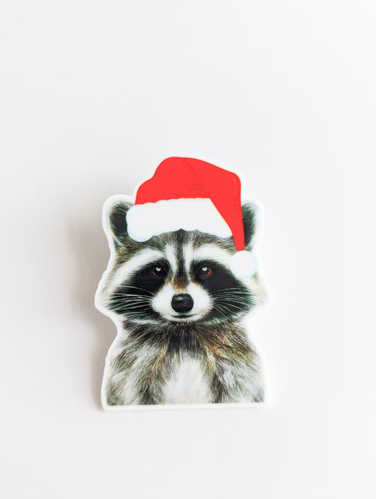 Christmas Raccoon / PLASTIC Add on / 8B42