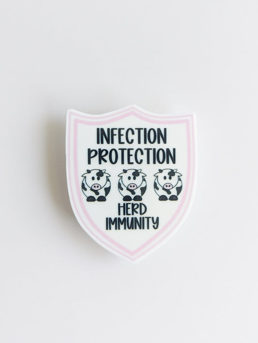 Infection Protection / Medical Humor / Nurse / PLASTIC Add on / 7B3