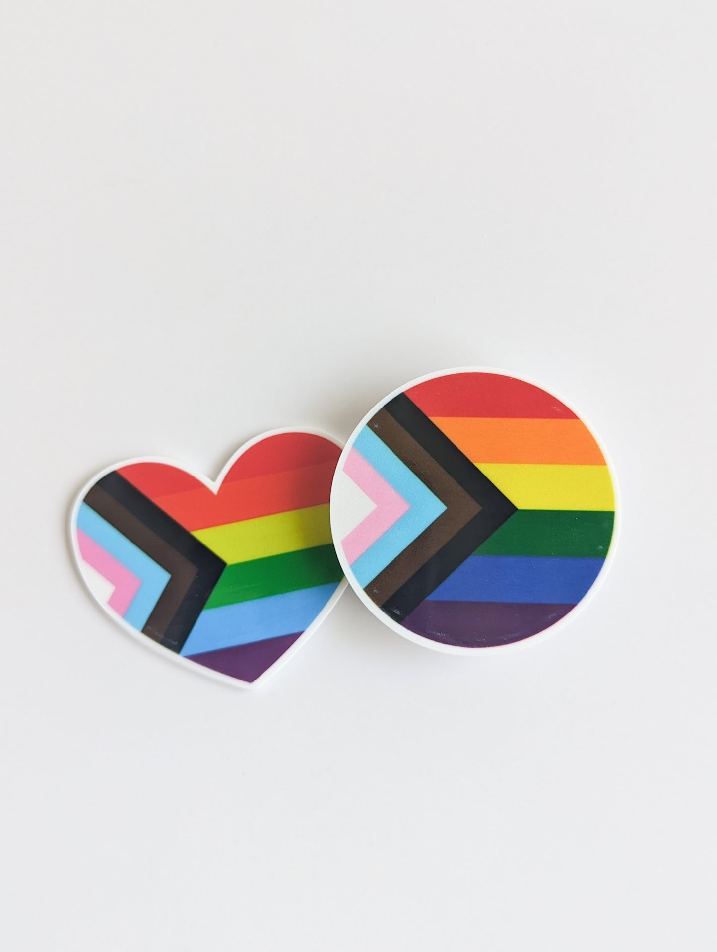 Pride Heart & Circle / Pride /  PLASTIC Add on / 7B1 / 7B2