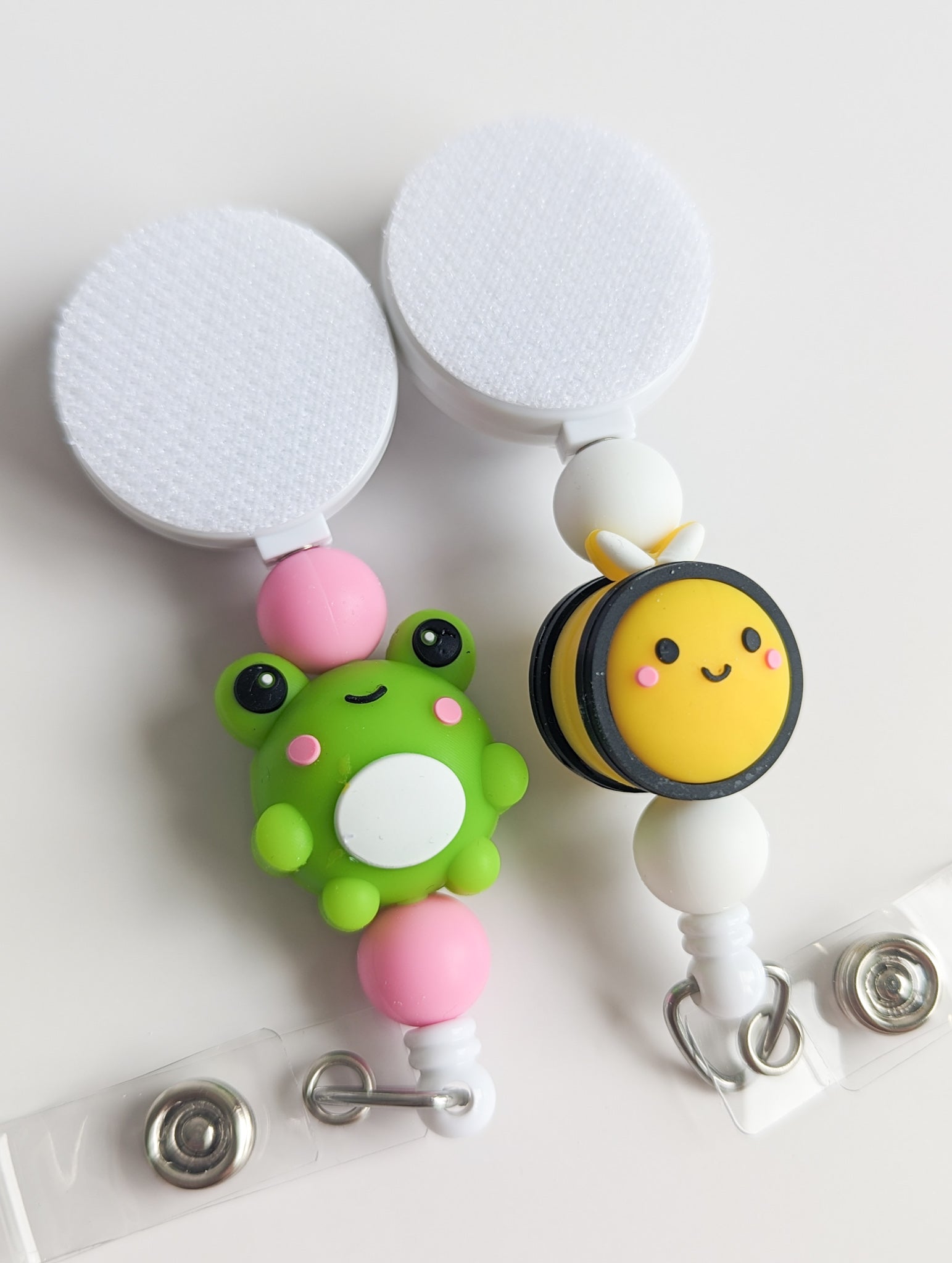 Frog / Bee / Animal Interchangeable Badge Reel