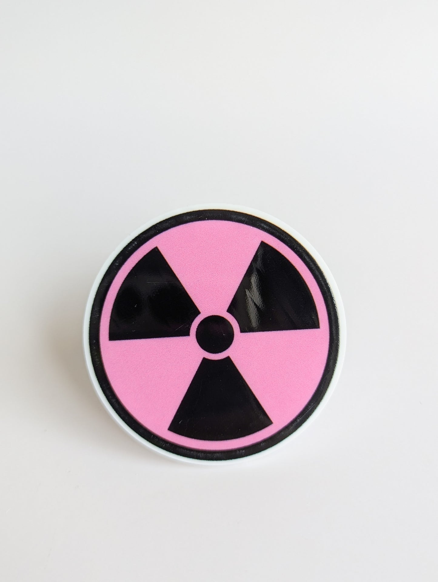 Pink Xray Radiation Sign / PLASTIC Add on